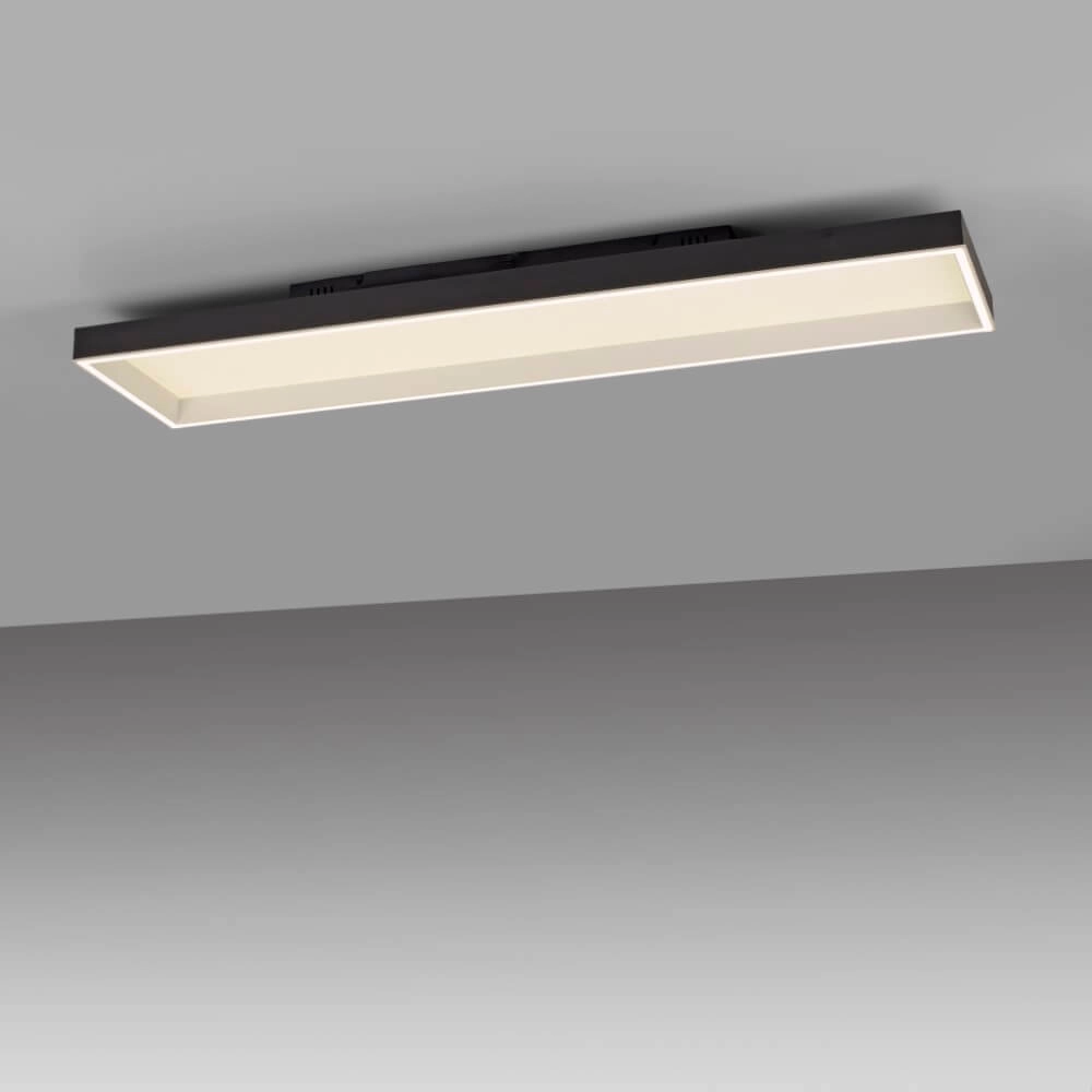 Black ceiling lamp Q-Magong rectangular Paul Neuhaus 4012248384626
