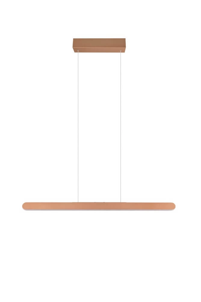 Unique pendant lamp Helios coffee brown Trio 4017807597967