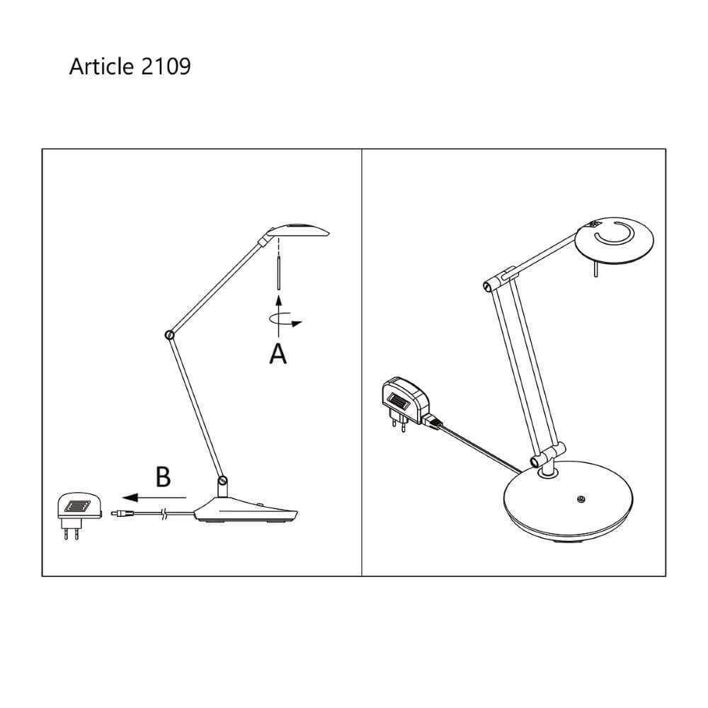 Table lamp Zodiac LED Steinhauer 8712746127300