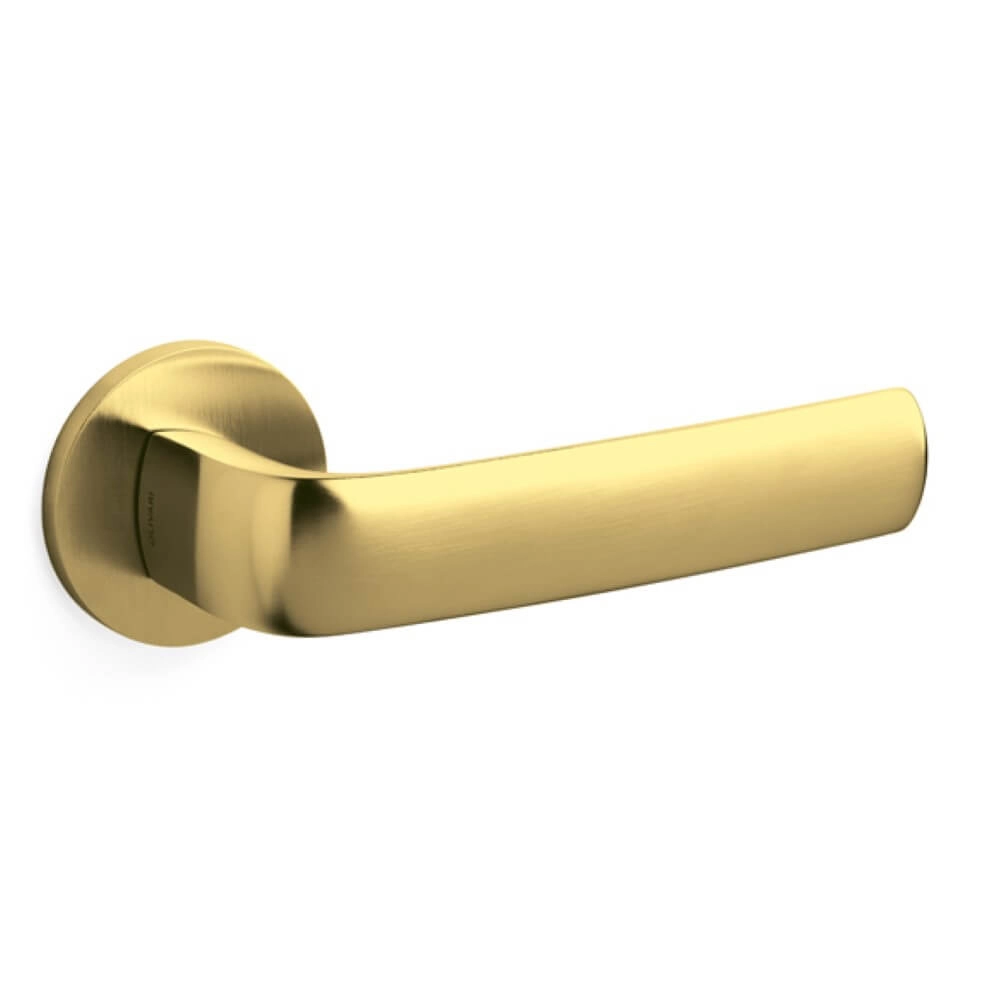 Door handle Diva brass mat