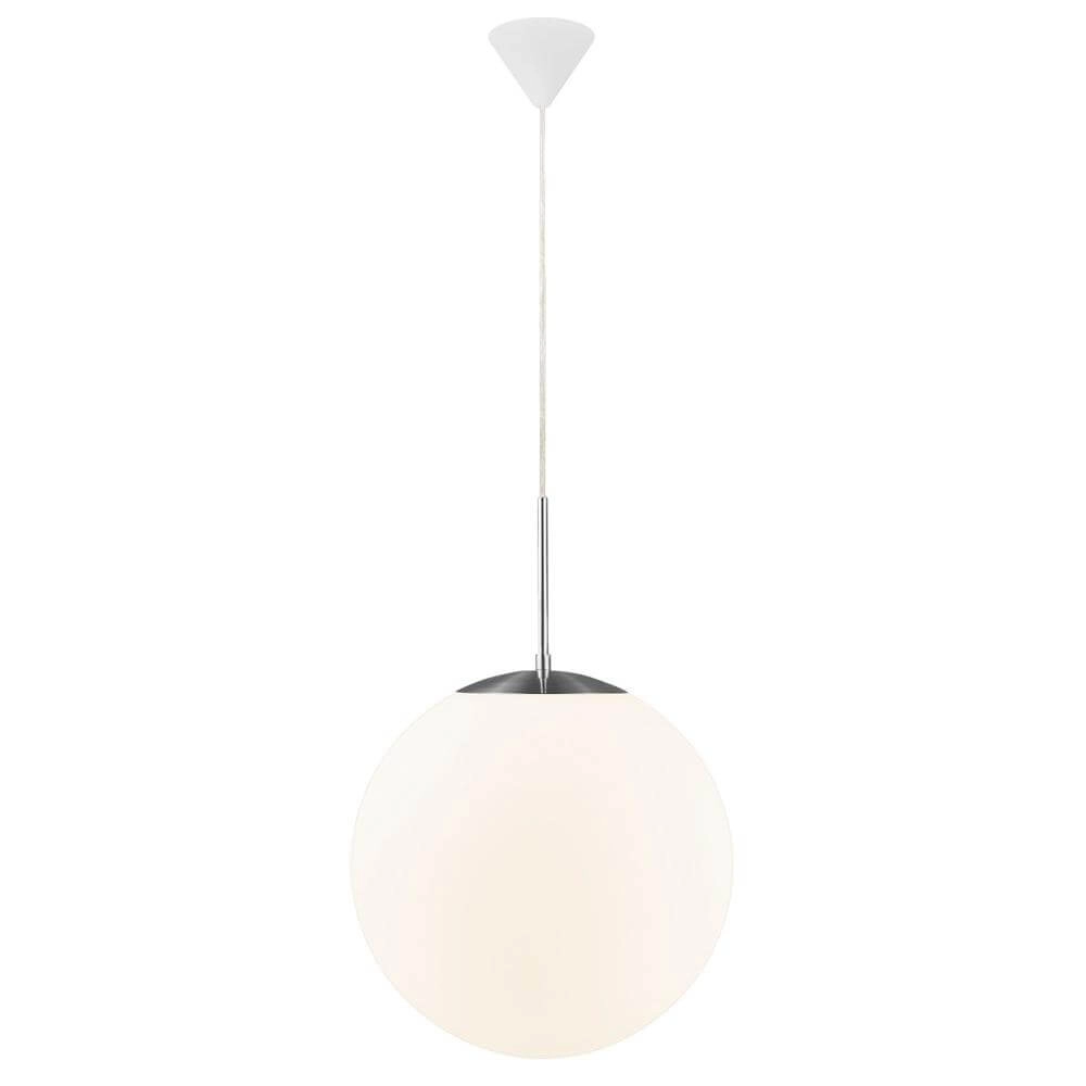 Glass pendant lamp Cafe white Ø 30cm Nordlux 5701581104013