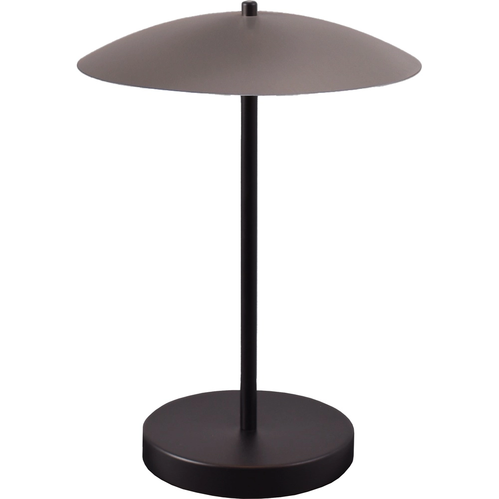 Table lamp Scala black with nickel Ø 25cm