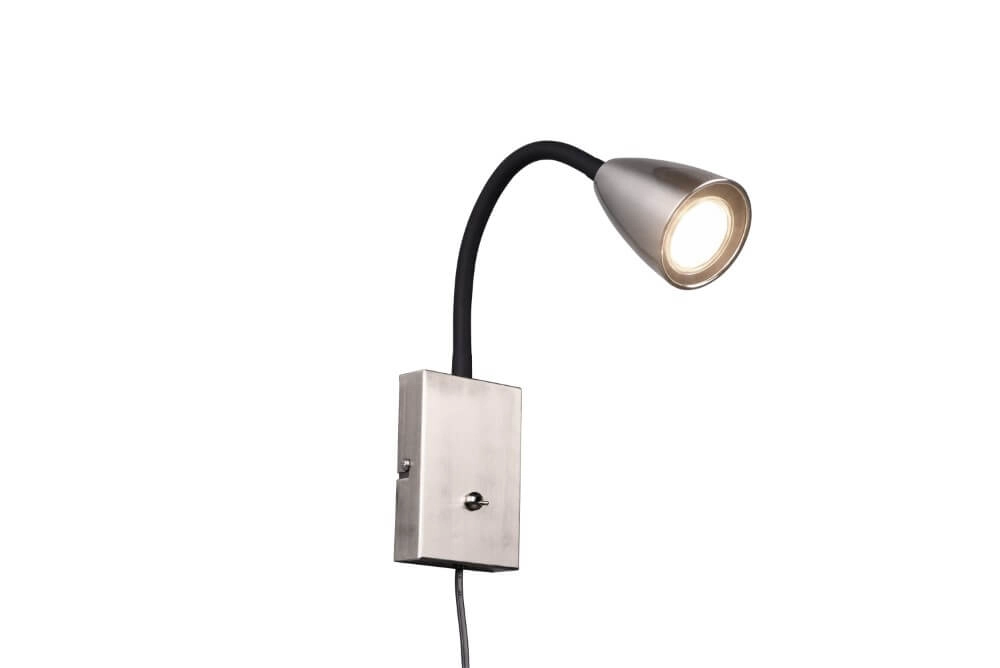 Flexible reading lamp Wanda Stainless steel Trio 4017807524017
