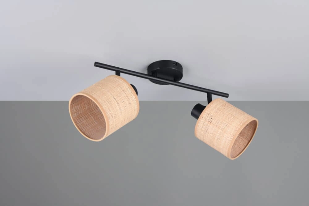 2-light ceiling lamp Aimee with cream caps Trio 4017807637342