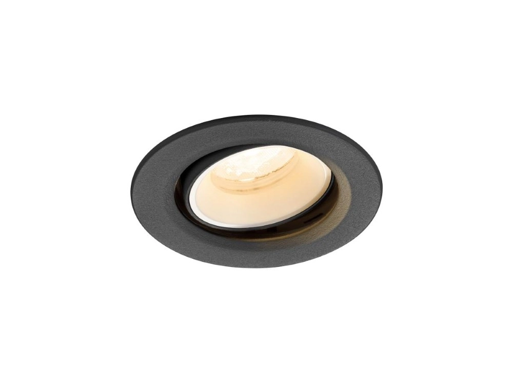 Recessed spotlight Numinos Move XS black/white 2700K - 40deg SLV 4024163314251