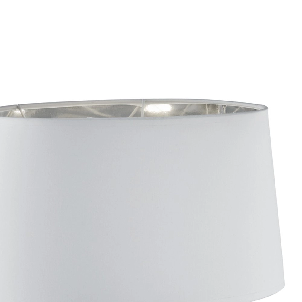 Table lamp Taba 52cm chrome with white Trio 4017807377514