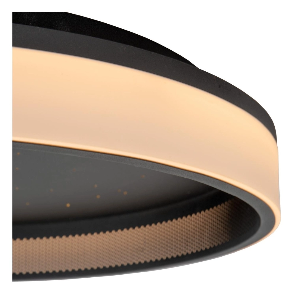 Design ceiling light Estreja Ø 40cm black Lucide 5411212712806