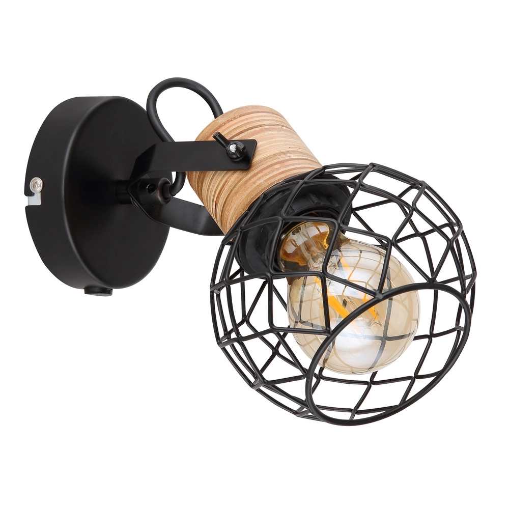 Wall lamp Lacky Black Globo 9007371429356