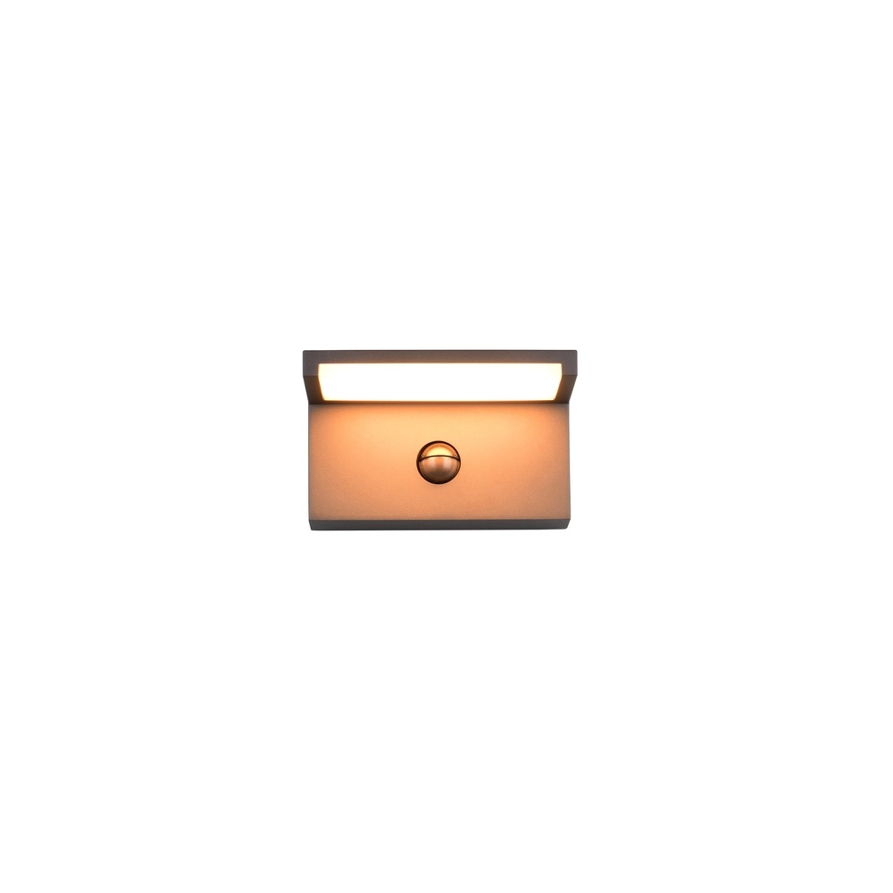 Modern wall lamp Ravi anthracite with sensor Trio 4017807686890