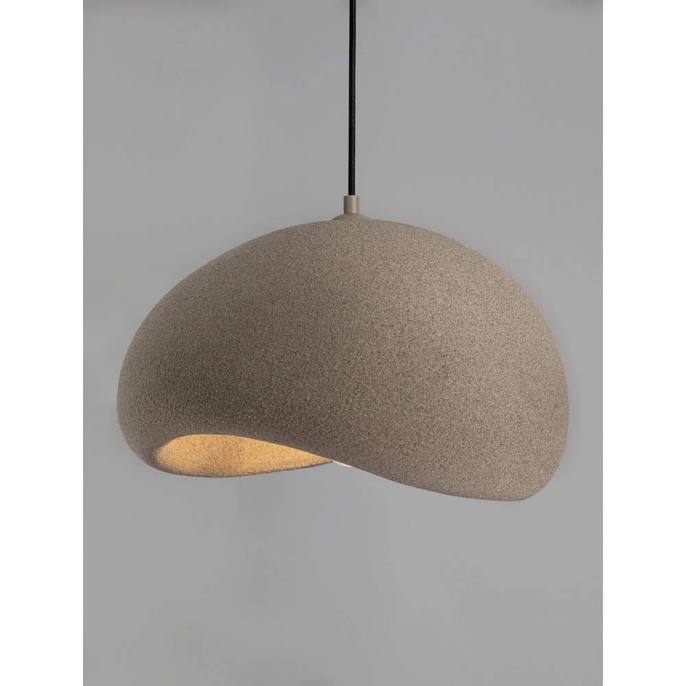 Natural pendant lamp Aere brown 40cm Lyora 5212017476708