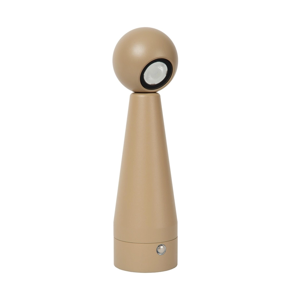 Rechargeable table lamp Ipsos taupe