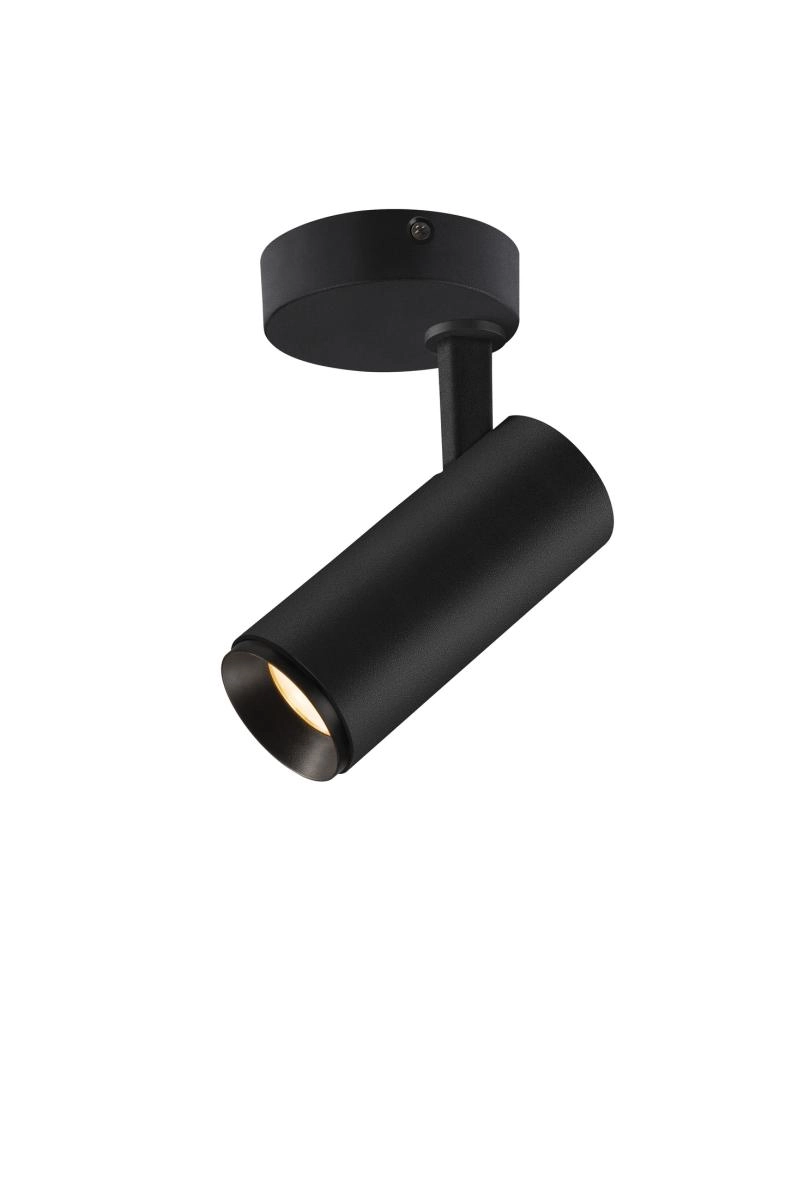 Surface-mounted spot Numinos S Dali black 2700K - 36deg