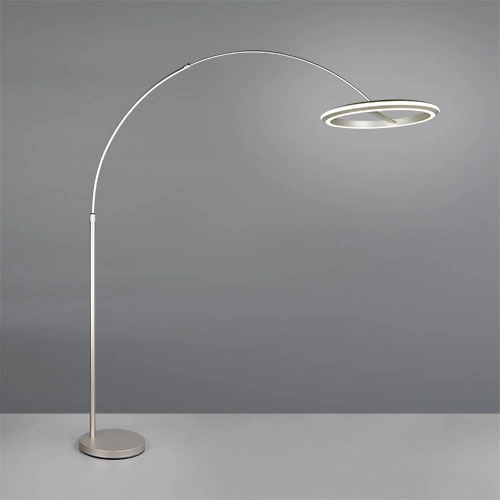 Floor lamp Amador nickel Trio 4017807688184