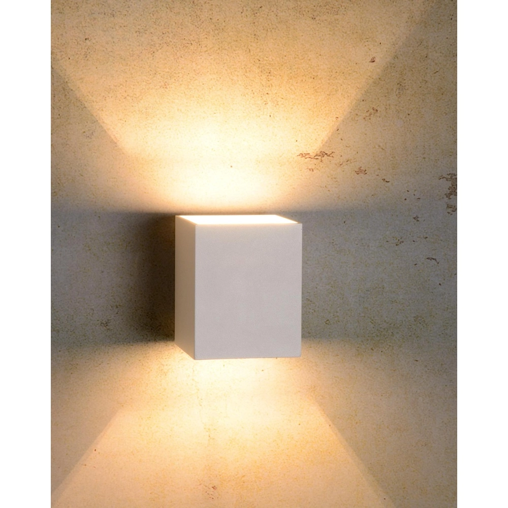 Wall lamp Xera 8cm white Lucide 5411212233677