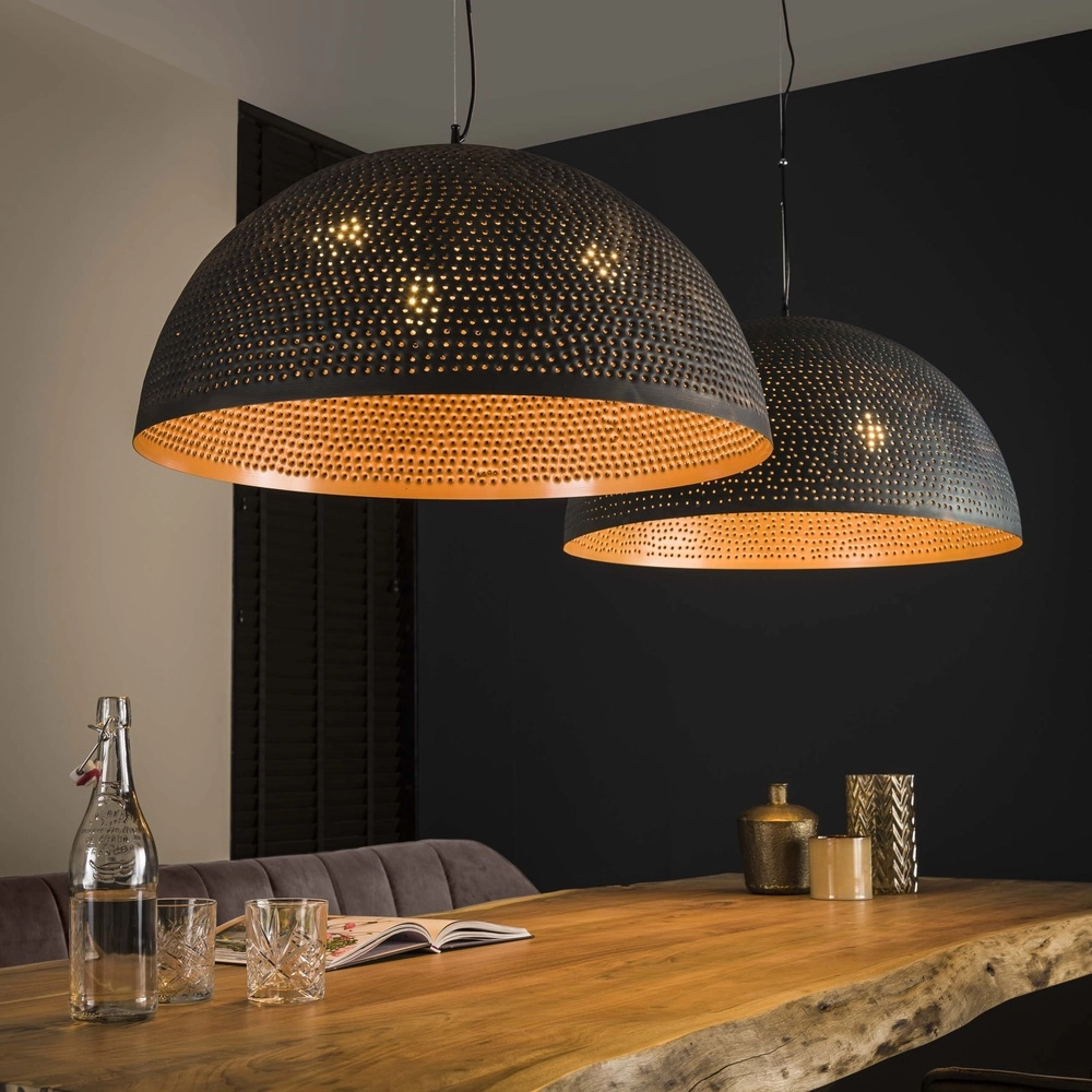 XXL industrial pendant lamp Punch Ø 70cm