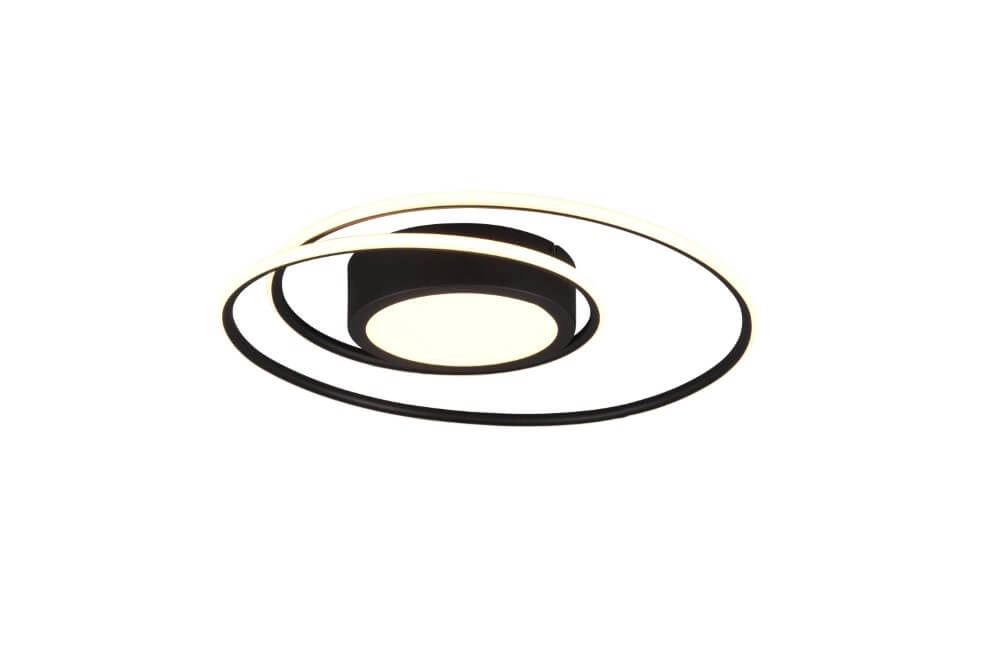 Ceiling light Yava 60cm black Trio 4017807503357