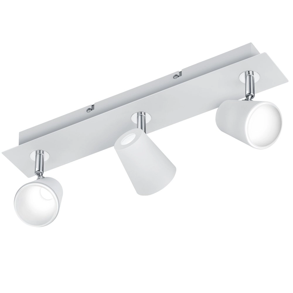 White ceiling spotlights Narcos