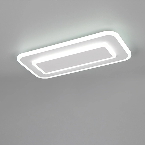 Modern ceiling lamp Riva white 40cm Trio 4017807682939