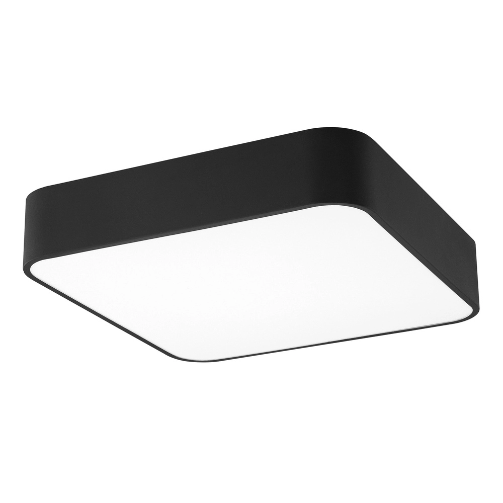 Square ceiling lamp Ragu black 46cm Lyora 5212017413789
