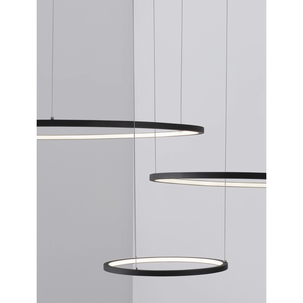 Design pendant lamp Purple black Lyora 5212017431899