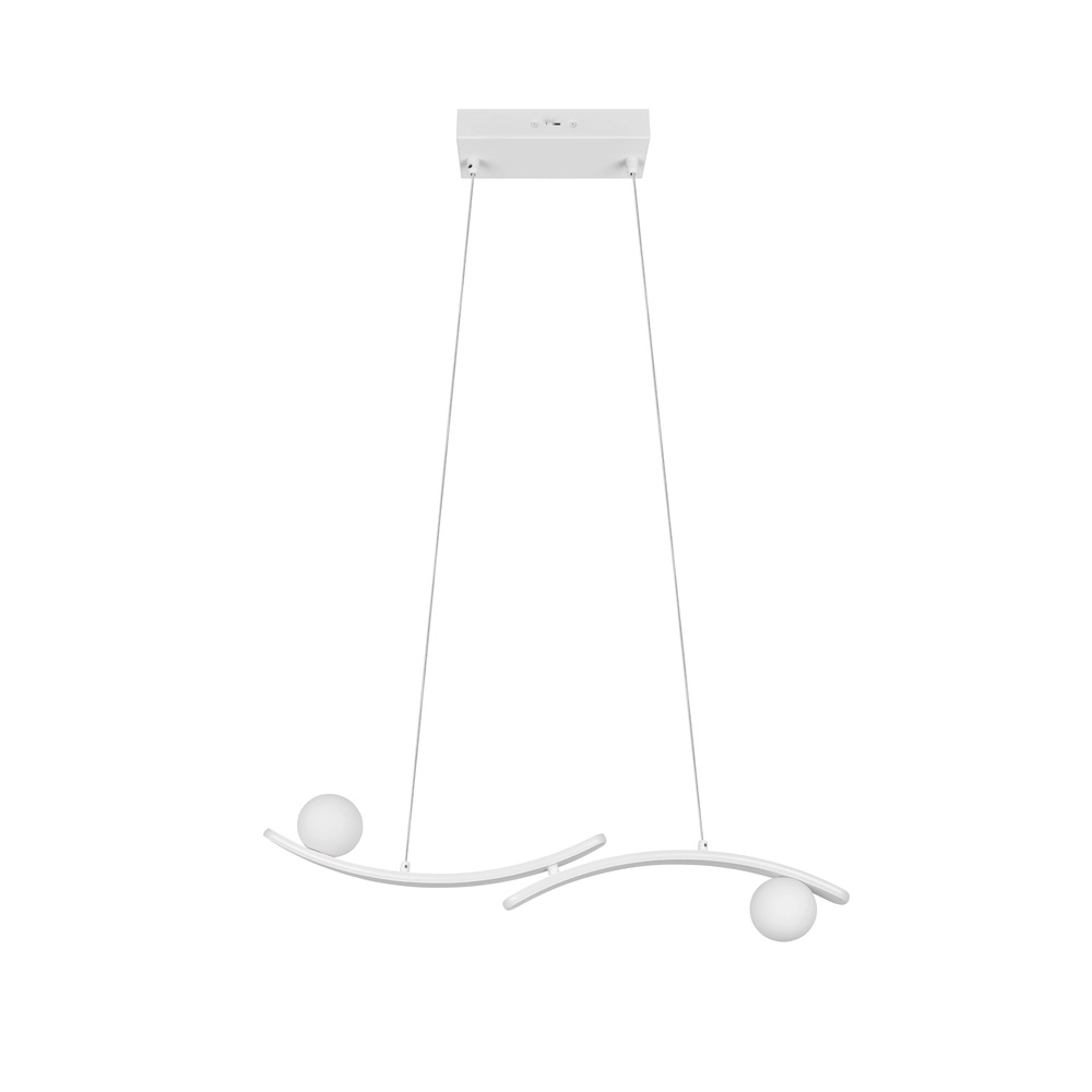 Design pendant lamp Napoli white Trio 4017807683509