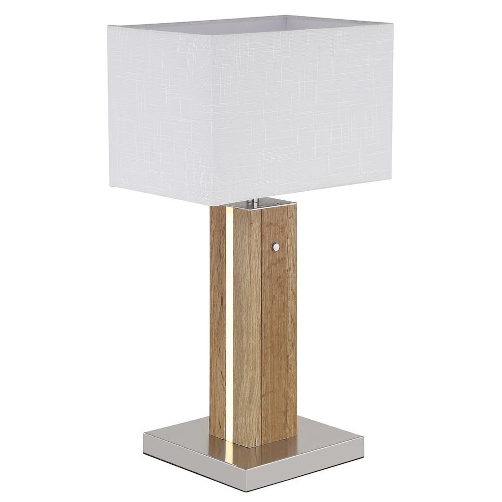 Wooden table lamp Forest with hood Globo 9007371592333