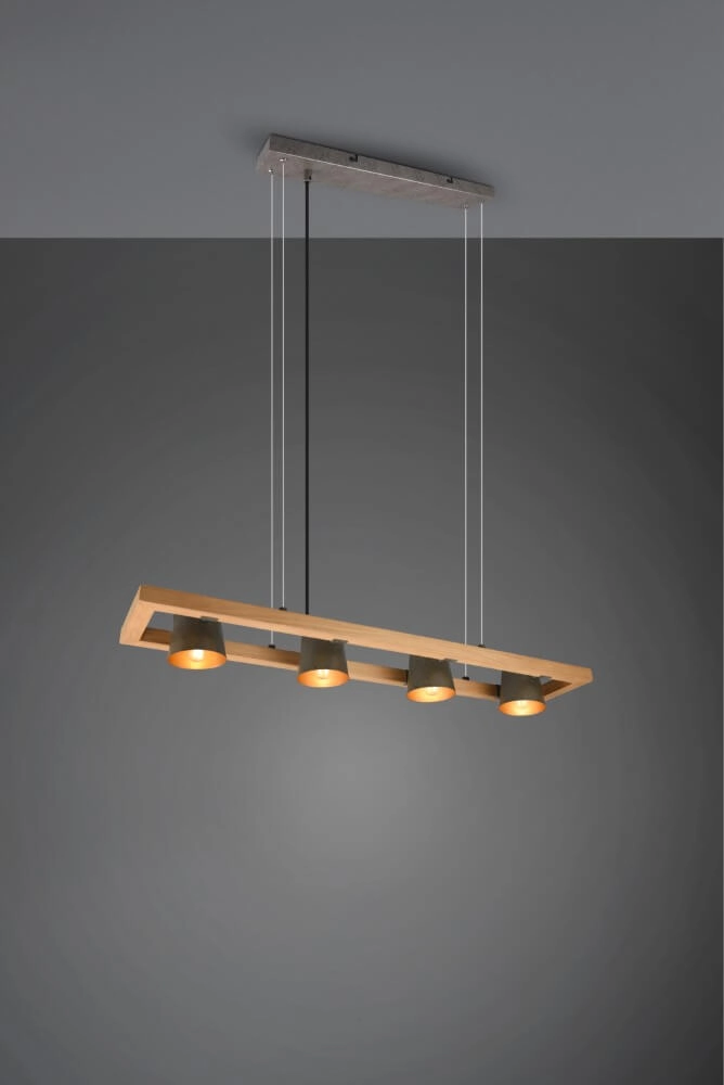 Hanging lamp Bell Trio 4017807502602