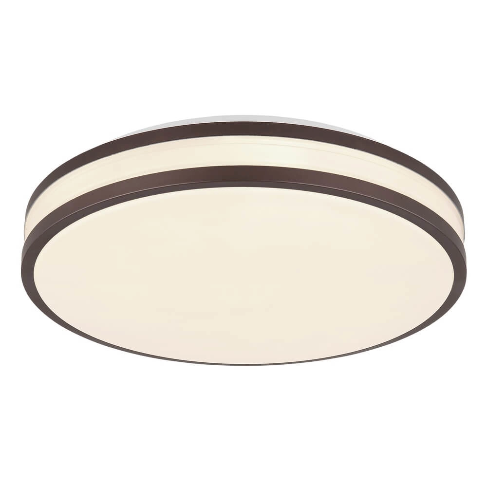 Ceiling light Betha brown Ø 34cm