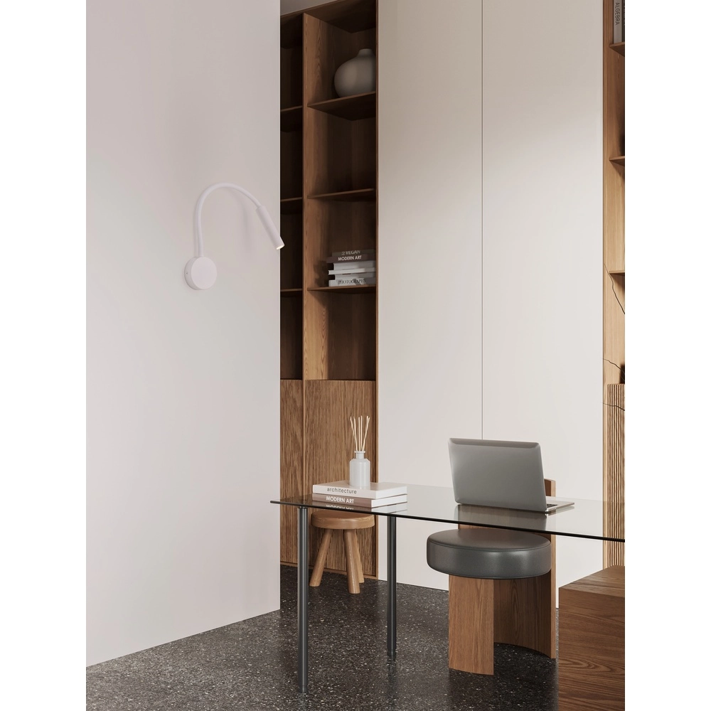 Bedside lamp Sonica white Lyora 5212017454881