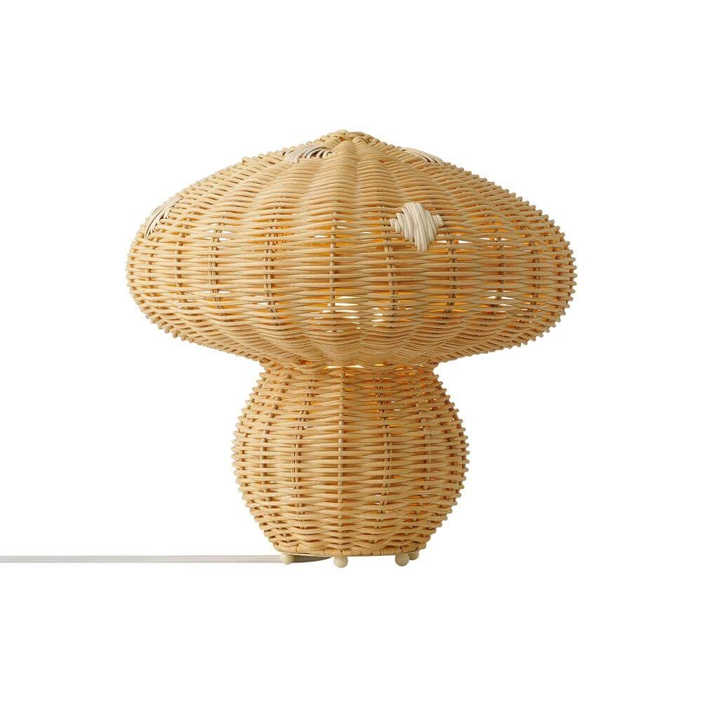 Rattan table lamp Allie Ø 30cm