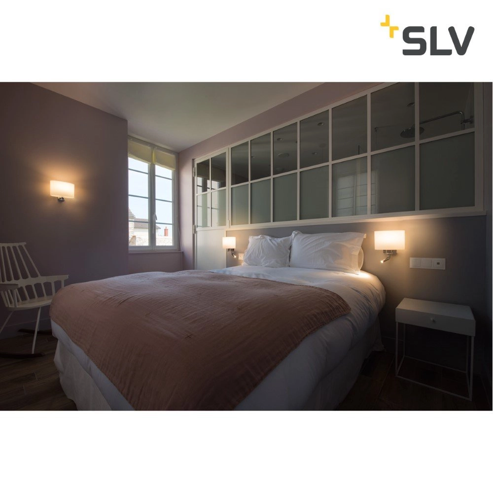 Wall lamp Kenkua Spot with reading light SLV 4024163230513