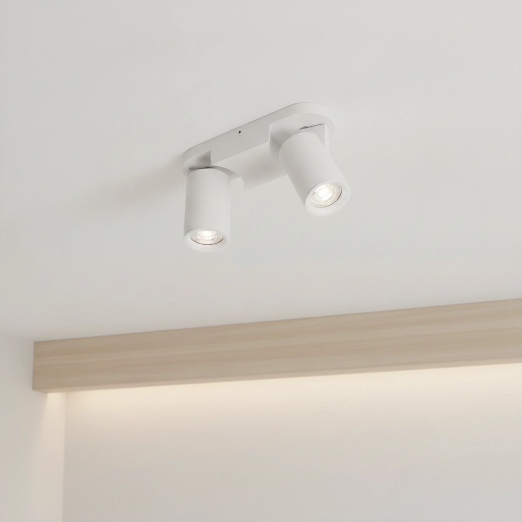 Ceiling spotlight Esto 2-lightest white