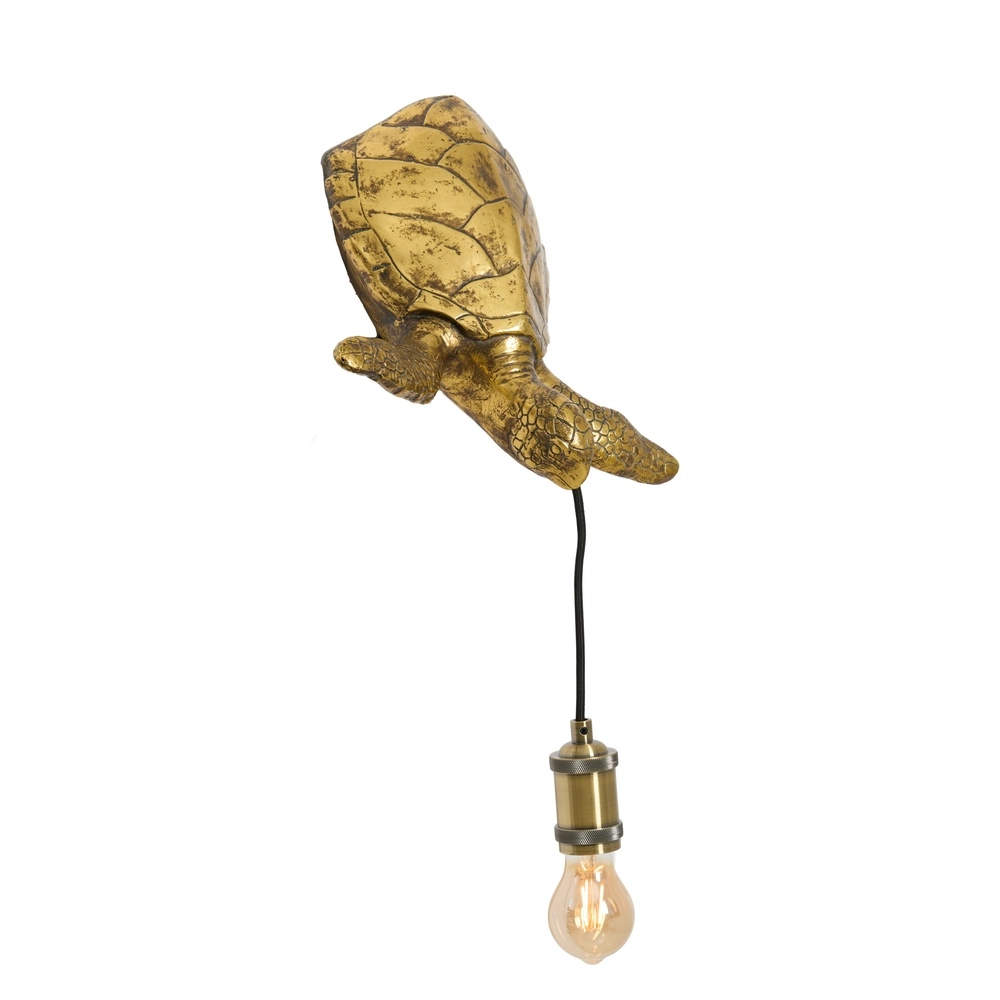 Wall lamp Turtle bronze Light & Living 8717807778125