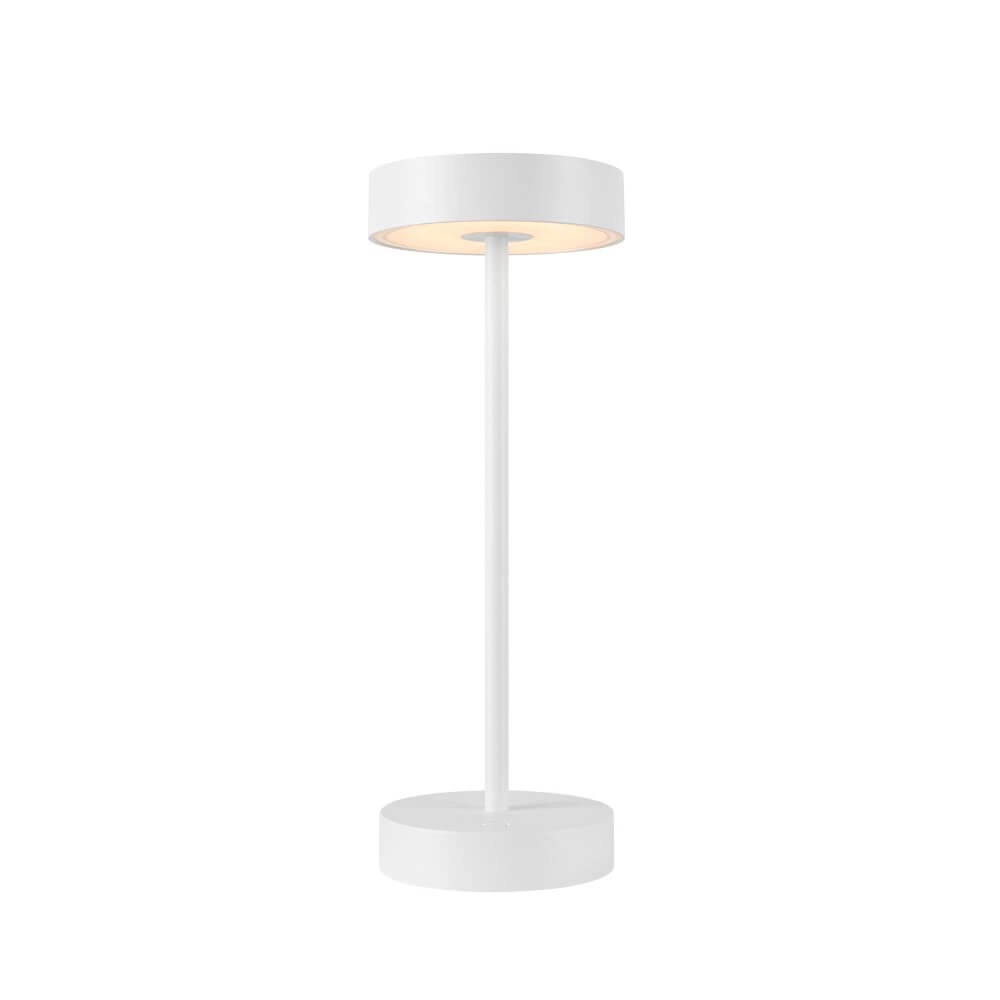 Outdoor table lamp Vinolina White - rechargeable
