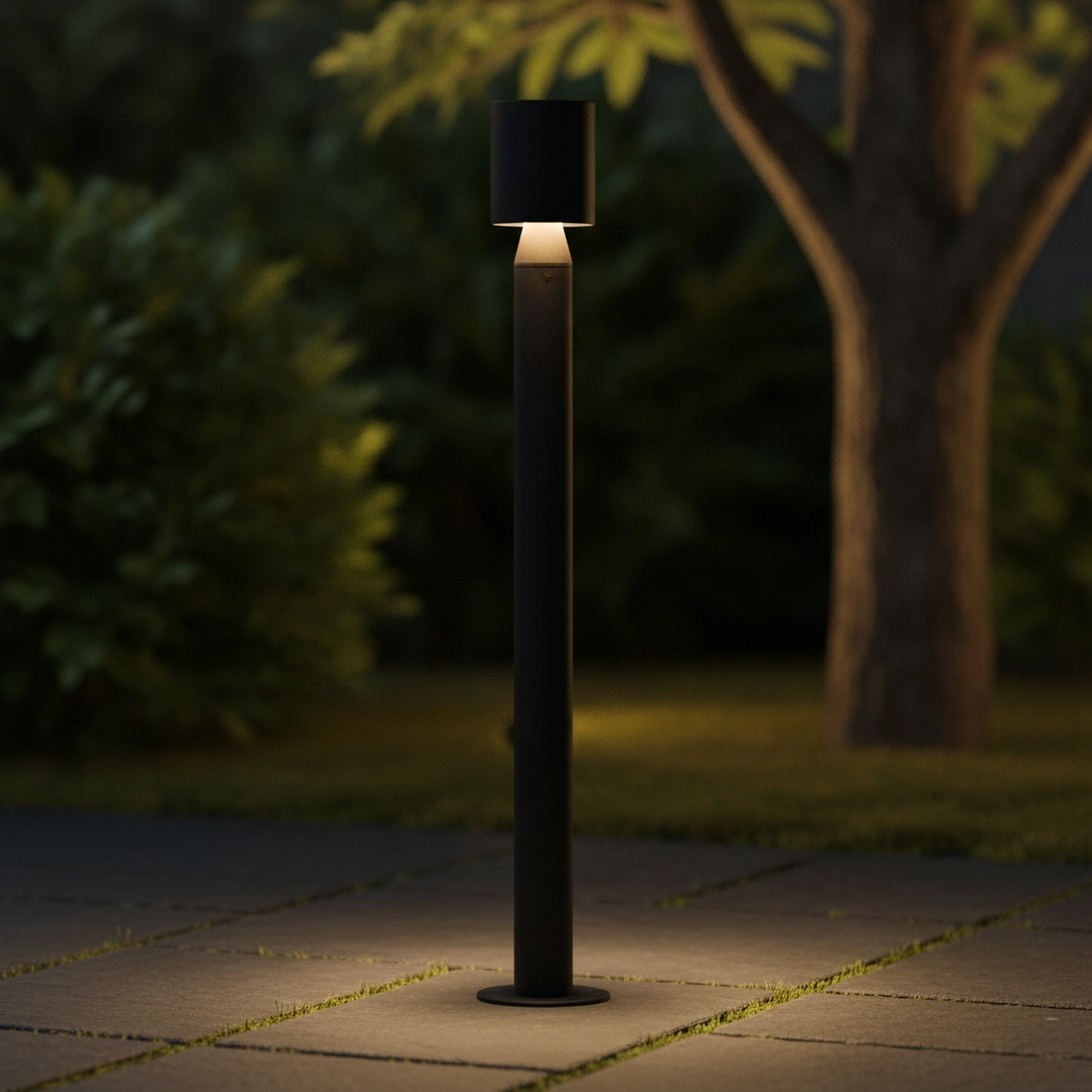 Sleek outdoor lamp Brot 59.5cm