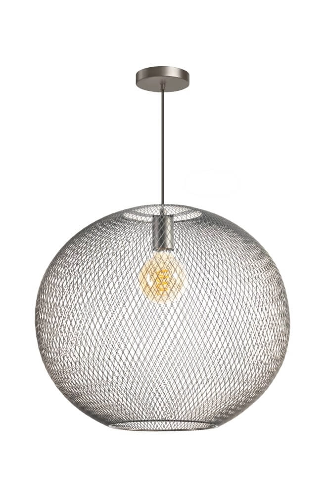 Brown pendant lamp Billie design Ø 50cm