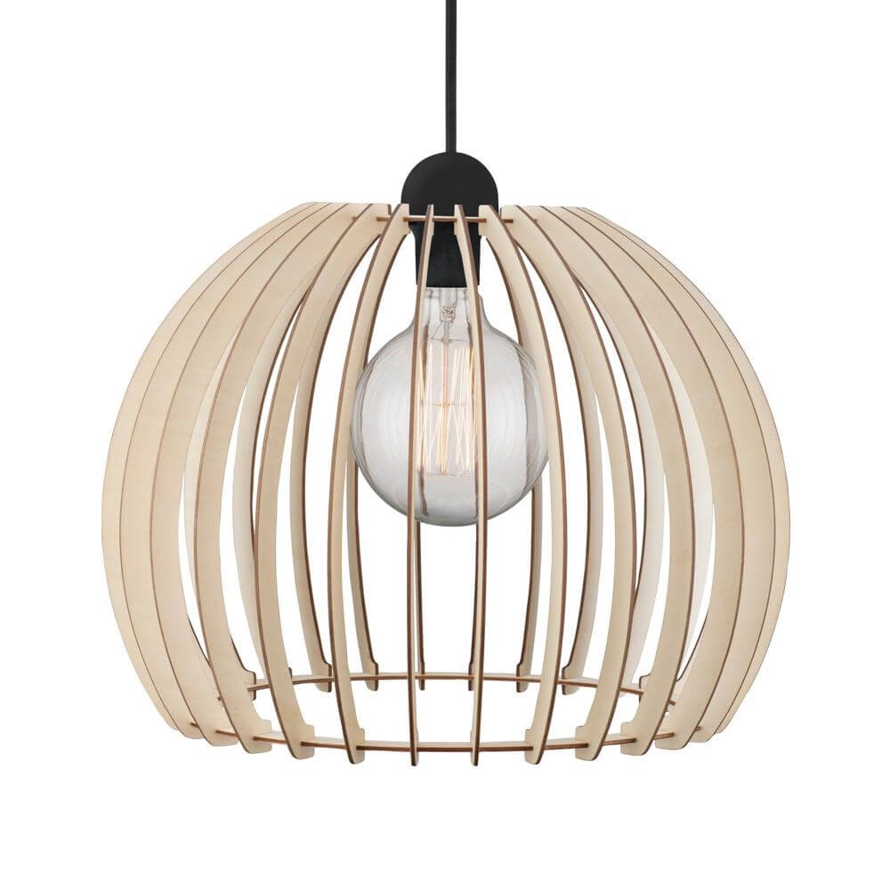 Pendant lamp Chino wood Ø 40cm Nordlux 5701581346482