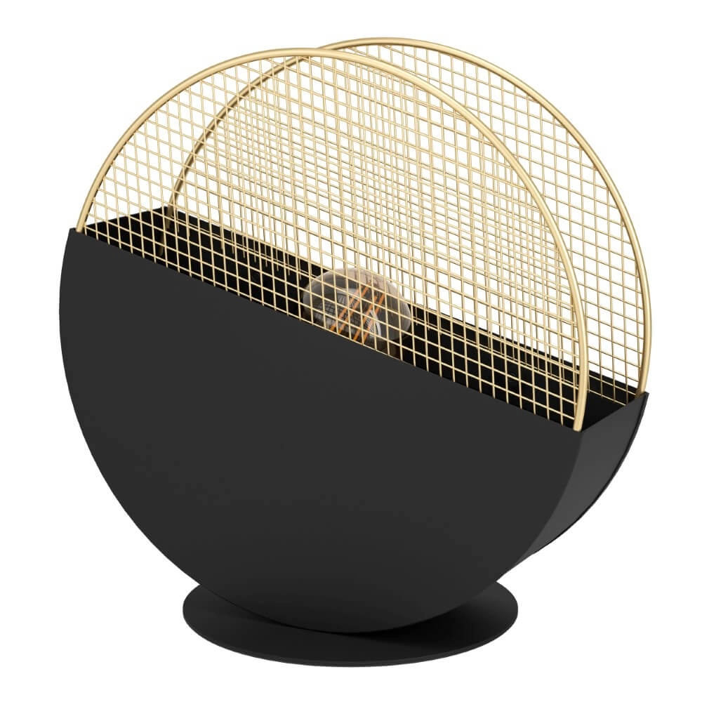Design table lamp Mumbles black with gold