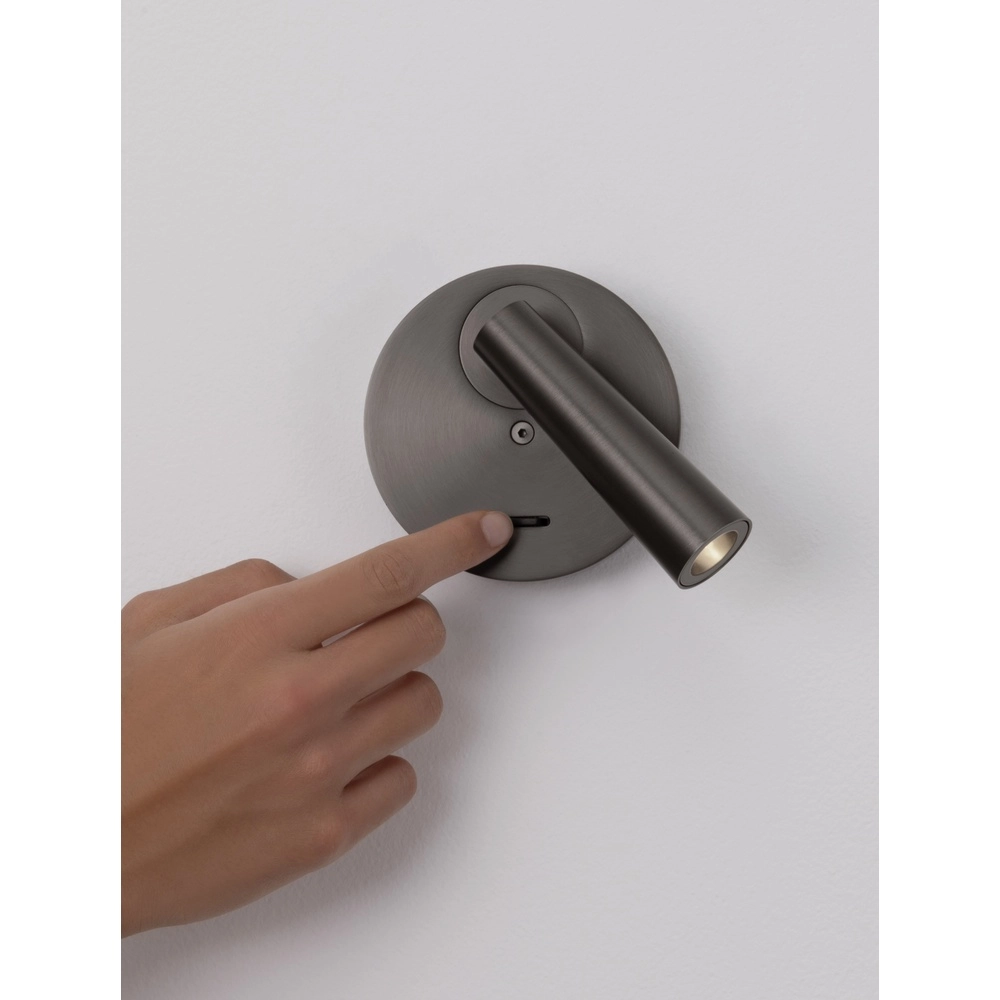 Bedside lamp Tico nickel Lyora 5212017473196