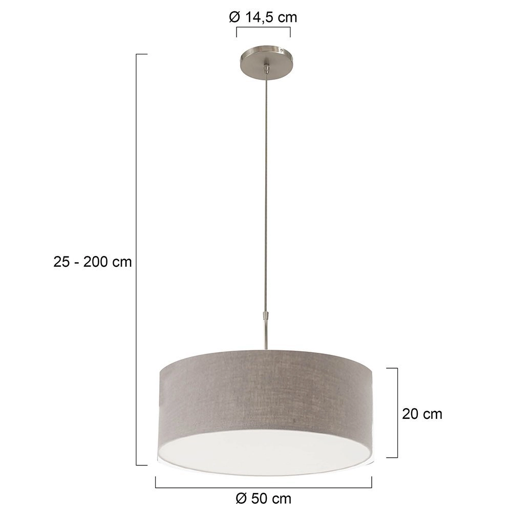 Pendant lamp Stresa 50 Steinhauer 8712746118186
