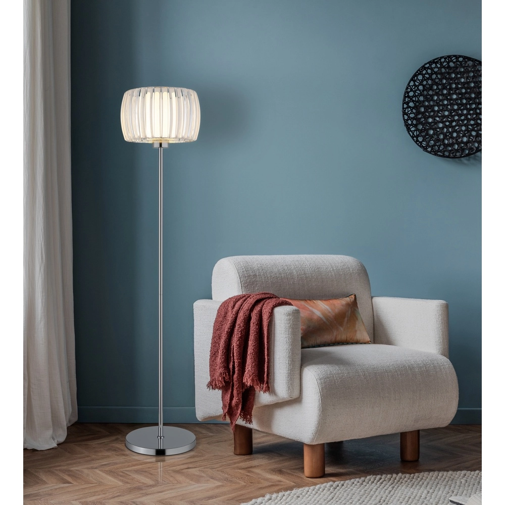 Floor lamp Maribel chrome Globo 9007371586103