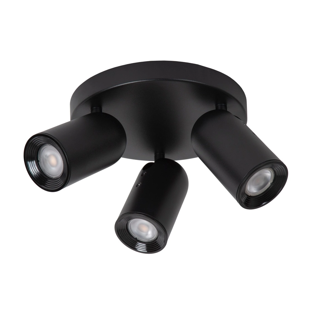 Ceiling spotlight Punch 3-light black
