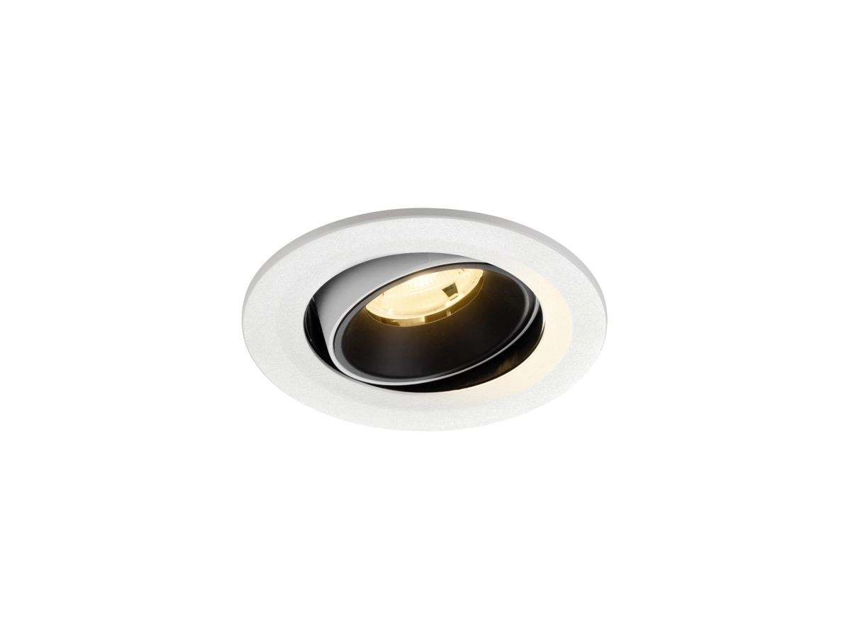 Recessed spotlight Numinos Move S white/black 3000K - 20deg