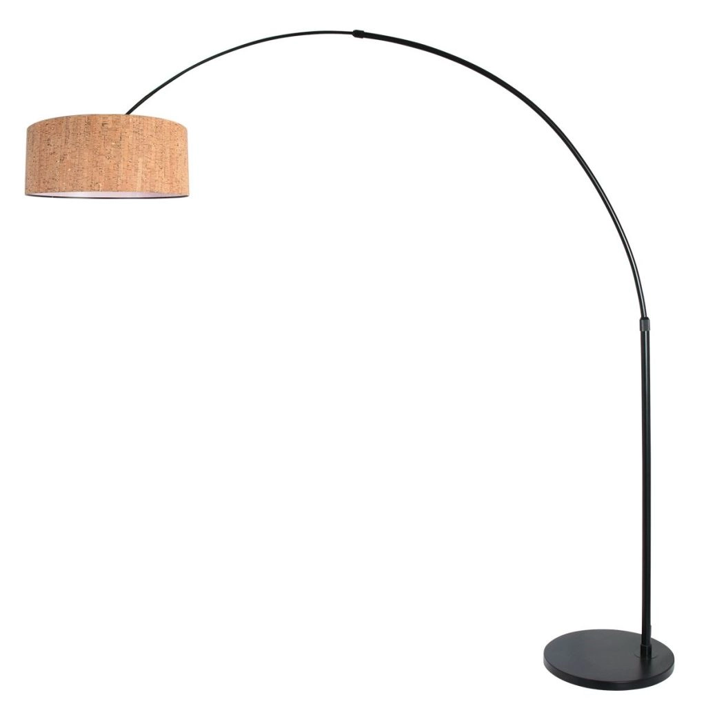 Black arc lamp Sparkled Light with cork cap Ø40cm Steinhauer 8712746180459