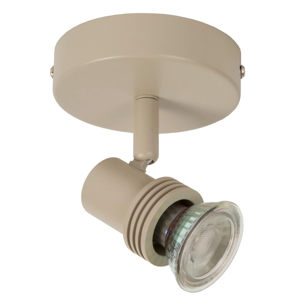 Ceiling spotlight Kianti only sand brown