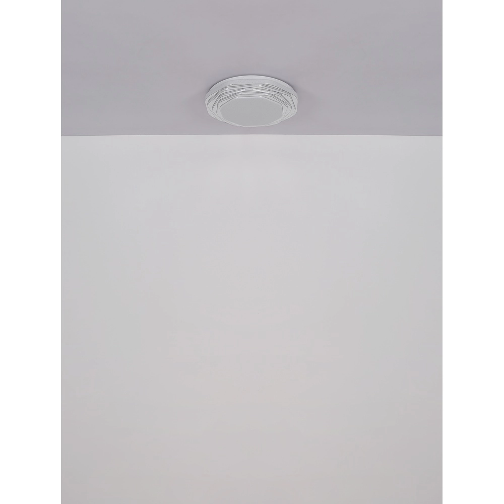 Design ceiling lamp Flordelis white Ø 38cm Globo 9007371507702