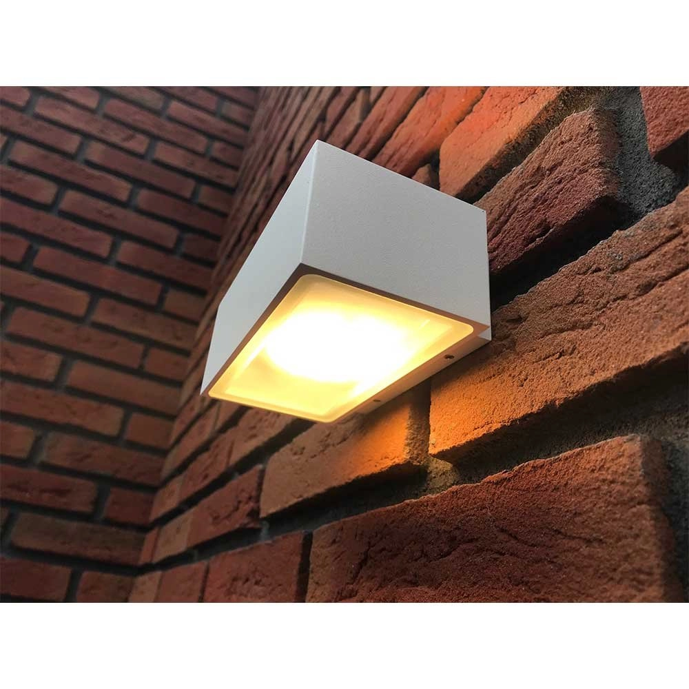LED facade spotlight Eindh 13cm - white Artdelight 8719831733507