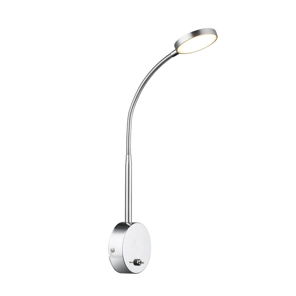 Wall lamp Pegasi chrome with cord