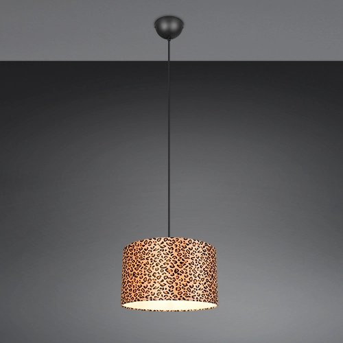 Pendant lamp Pardina leopard print