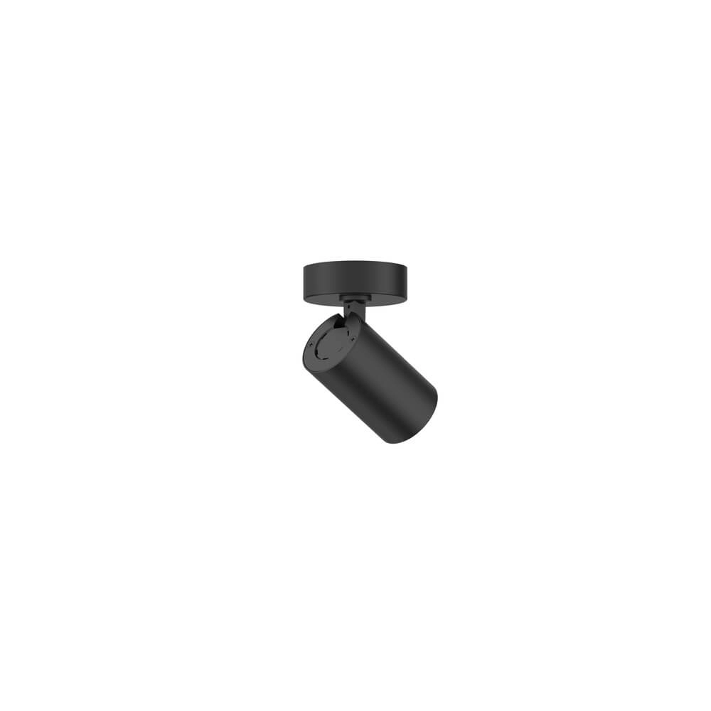 Led surface-mounted spot Tevo single - black - 2700K Lyora 4255805301555